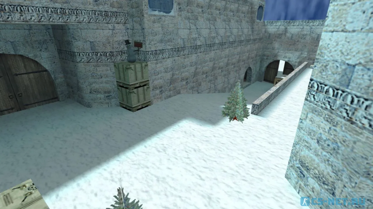 Карта «de_dust2_christmas» для CS 1.6 (скрин 7)
