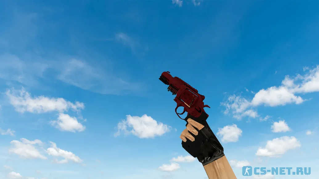 Модель «Револьвер R8 Кровавая паутина» для CS 1.6