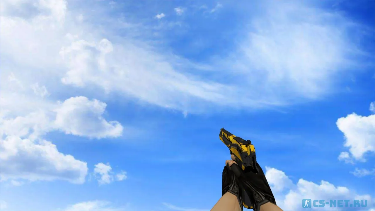 Модель «Deagle | Жёлтый жакет» для CS 1.6 (скрин 3)