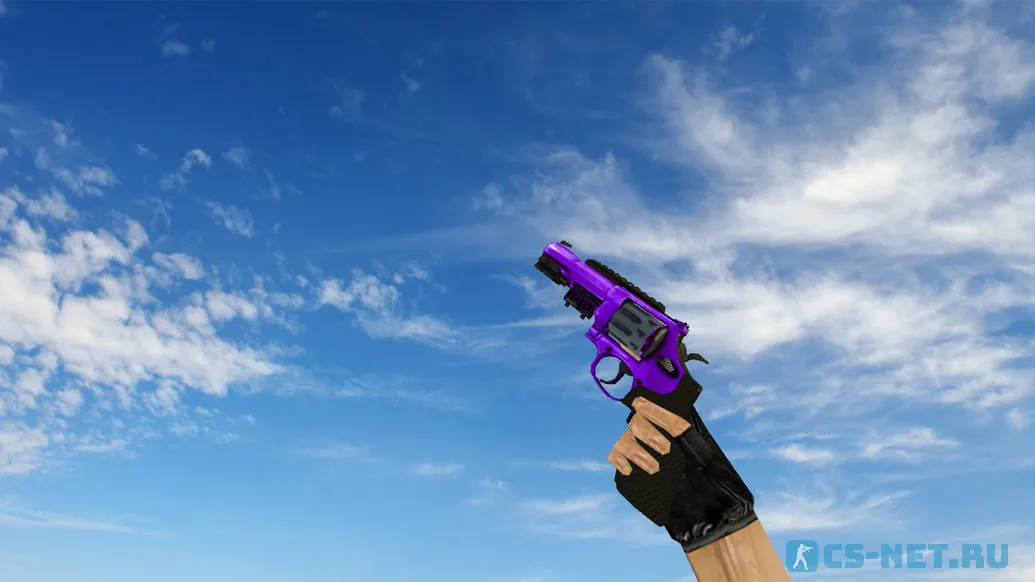 Модель «R8 Revolver Purple Oil» для CS 1.6