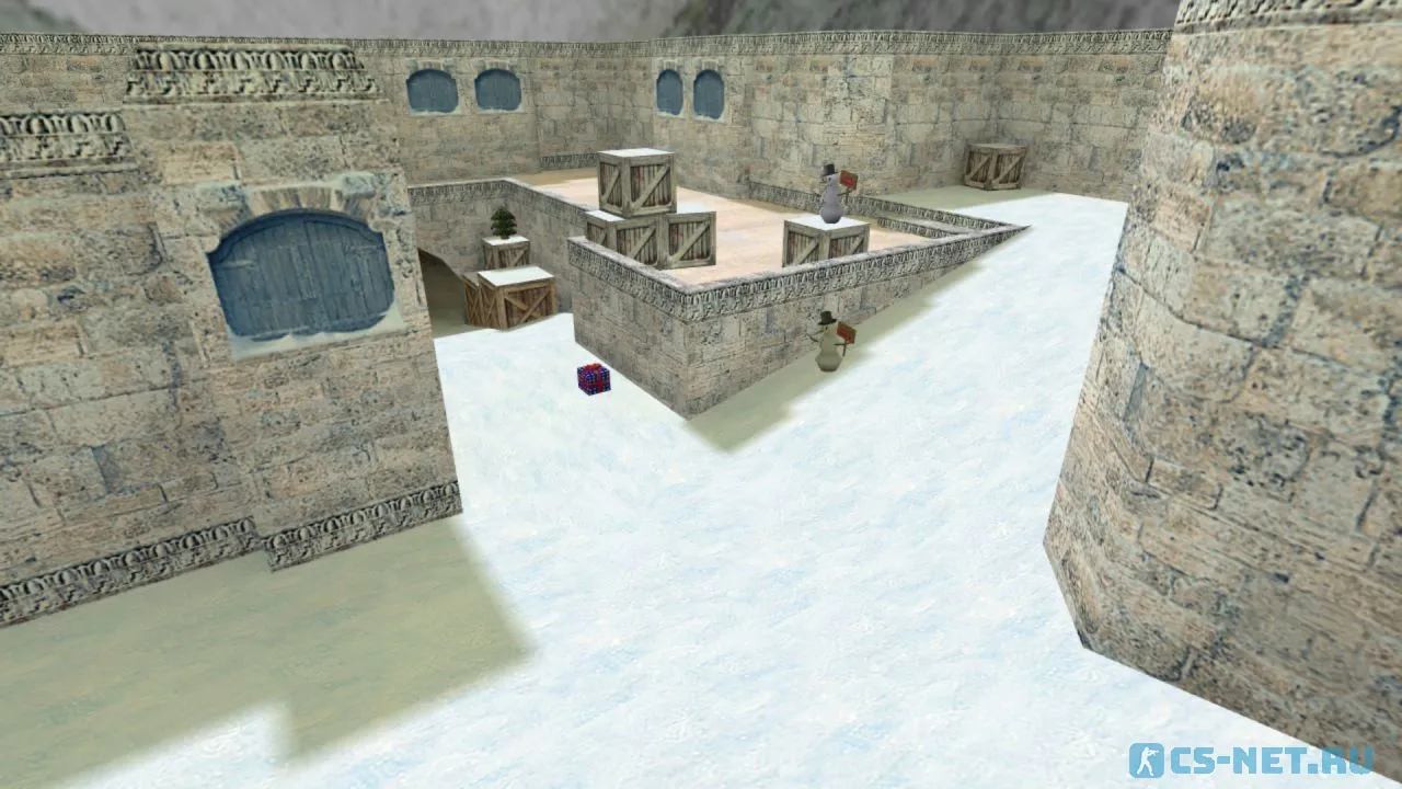 Карта «de_dust2_christmas2» для CS 1.6