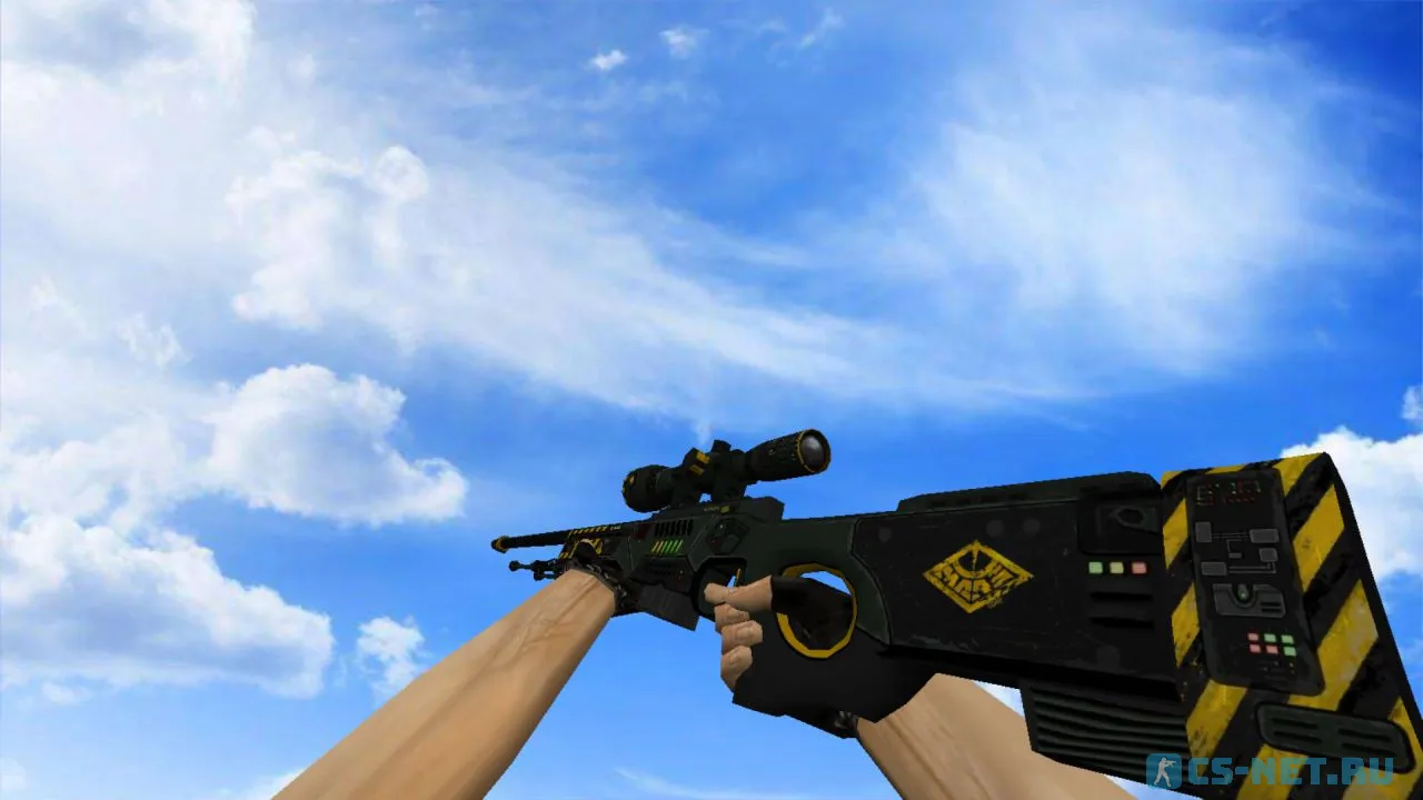 Модель «AWP Фобос (default hands)» для CS 1.6