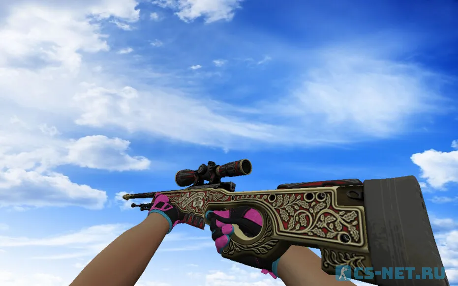 Модель «AWP | Принц + спортивные перчатки Порок» для CS 1.6