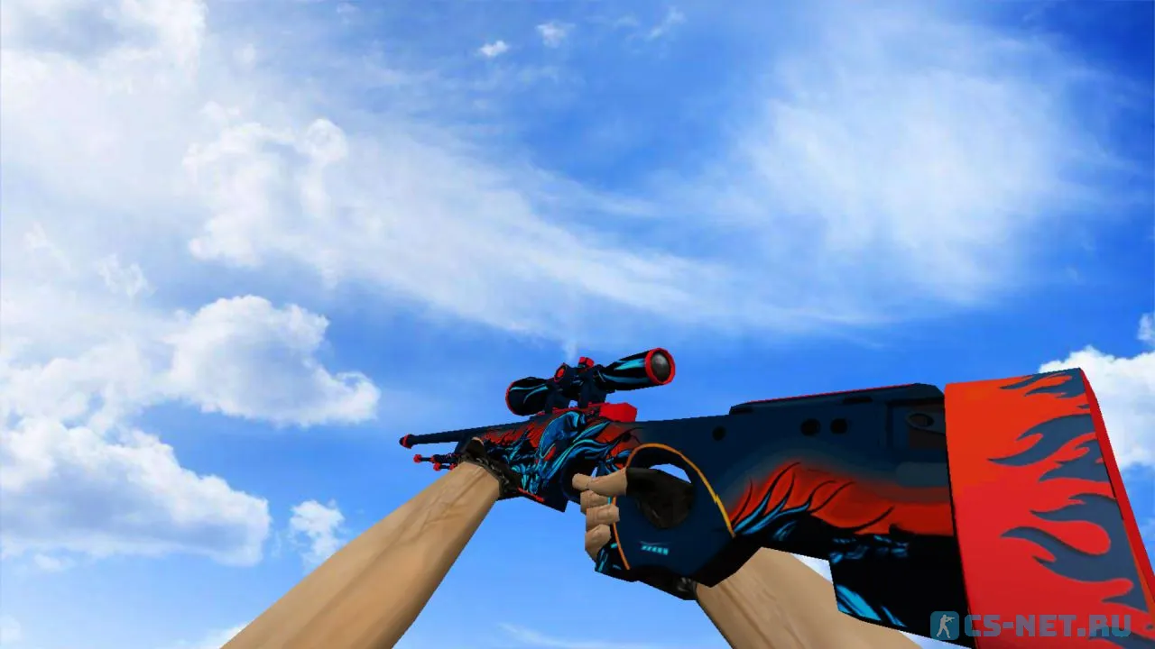Модель «AWP | Volcano» для CS 1.6