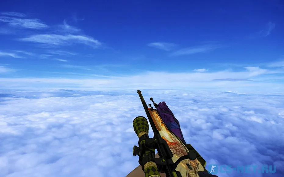 Модель «Сувенирный AWP | История о драконе» для CS 1.6 (скрин 2)