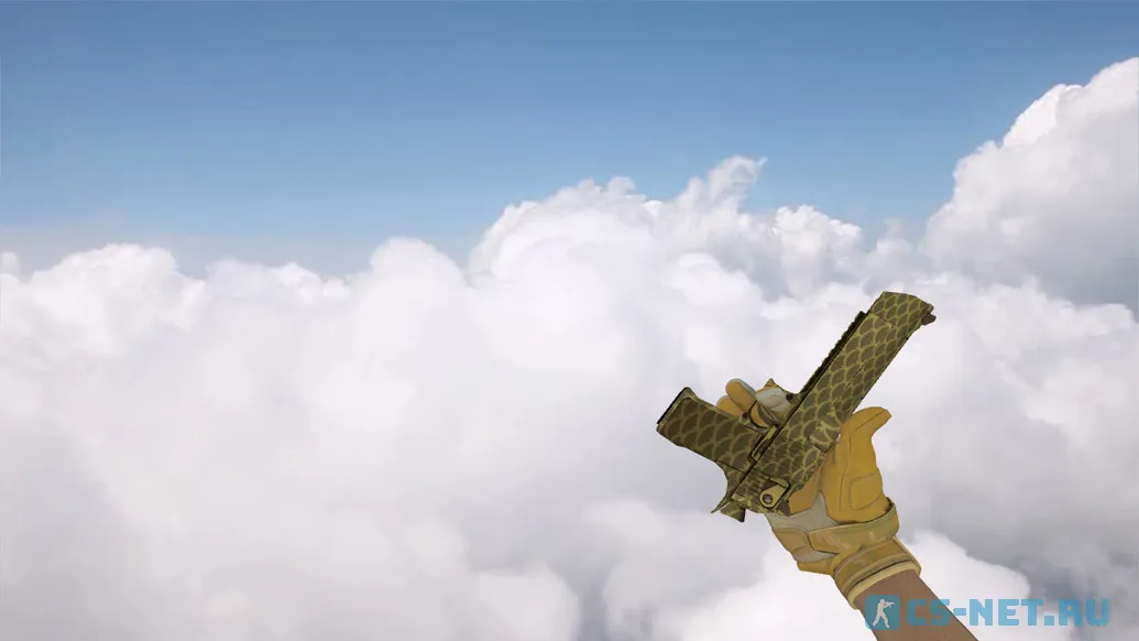 Модель «Deagle Золотой карп» для CS 1.6