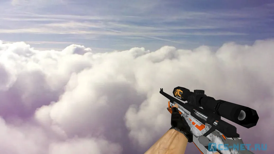 Модель «Default AWP Asiimov fnatic» для CS 1.6