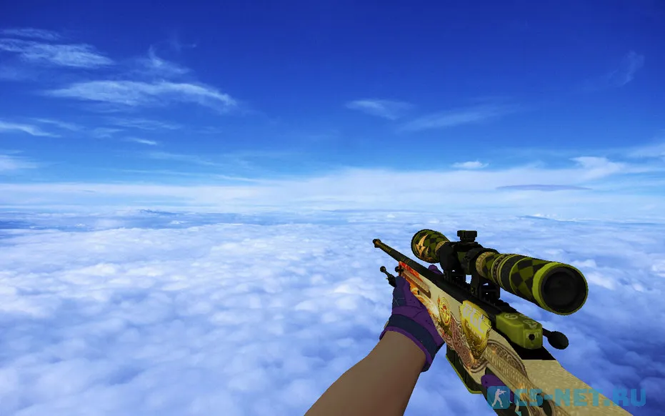 Модель «Сувенирный AWP | История о драконе» для CS 1.6 (скрин 3)