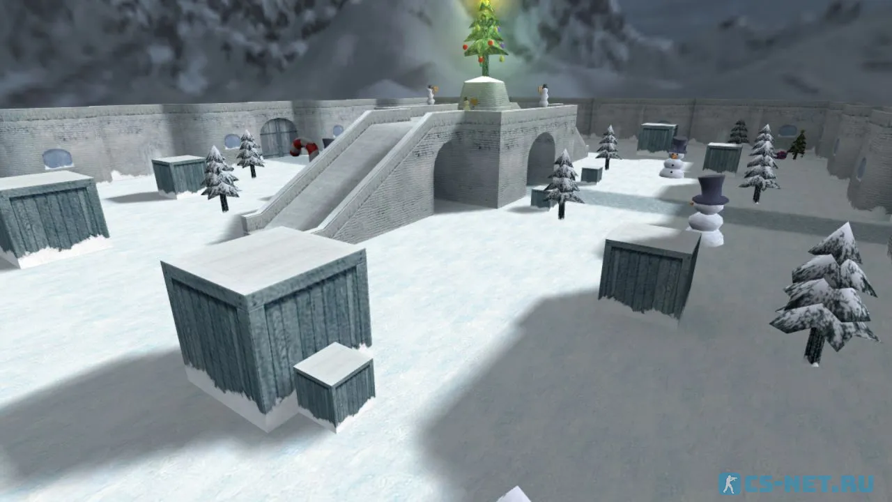 Карта «awp_india_christmast» для CS 1.6