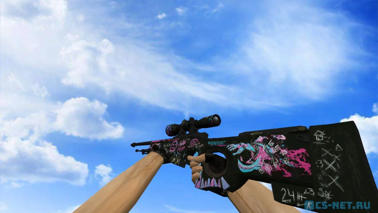 Модель «AWP Fever Dream» для CS 1.6