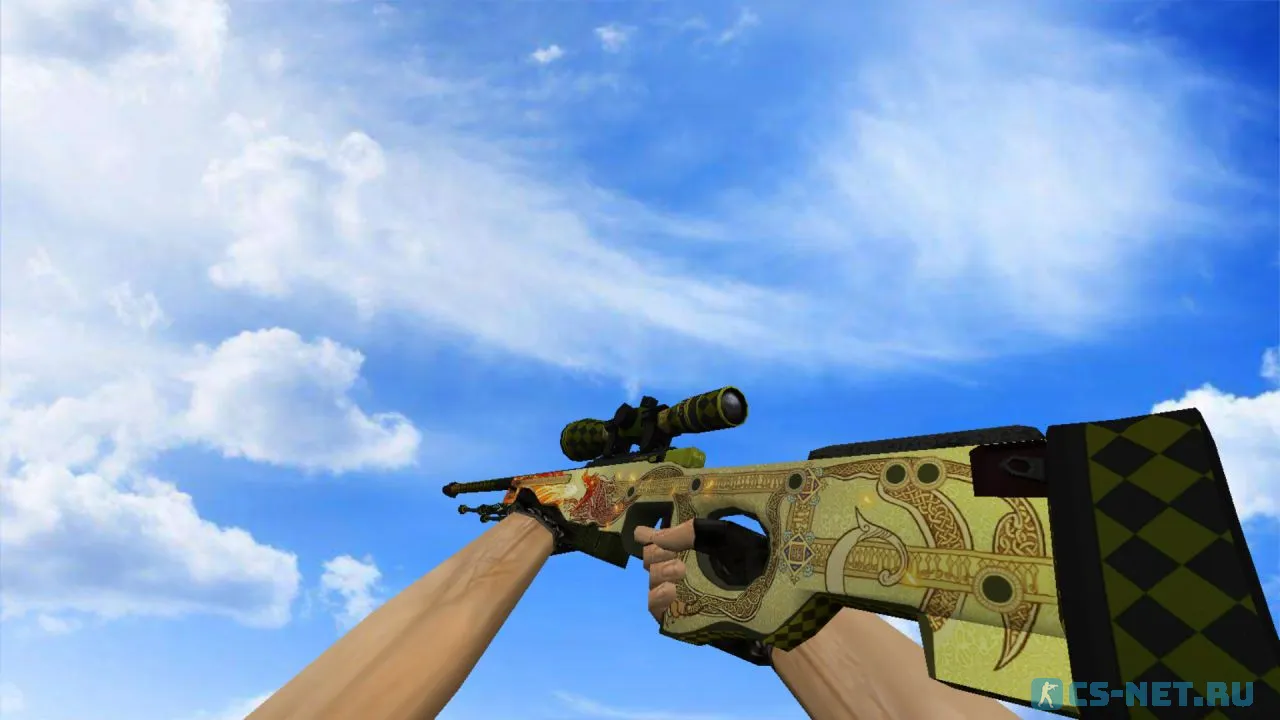 Модель «AWP Драгон лор» для CS 1.6