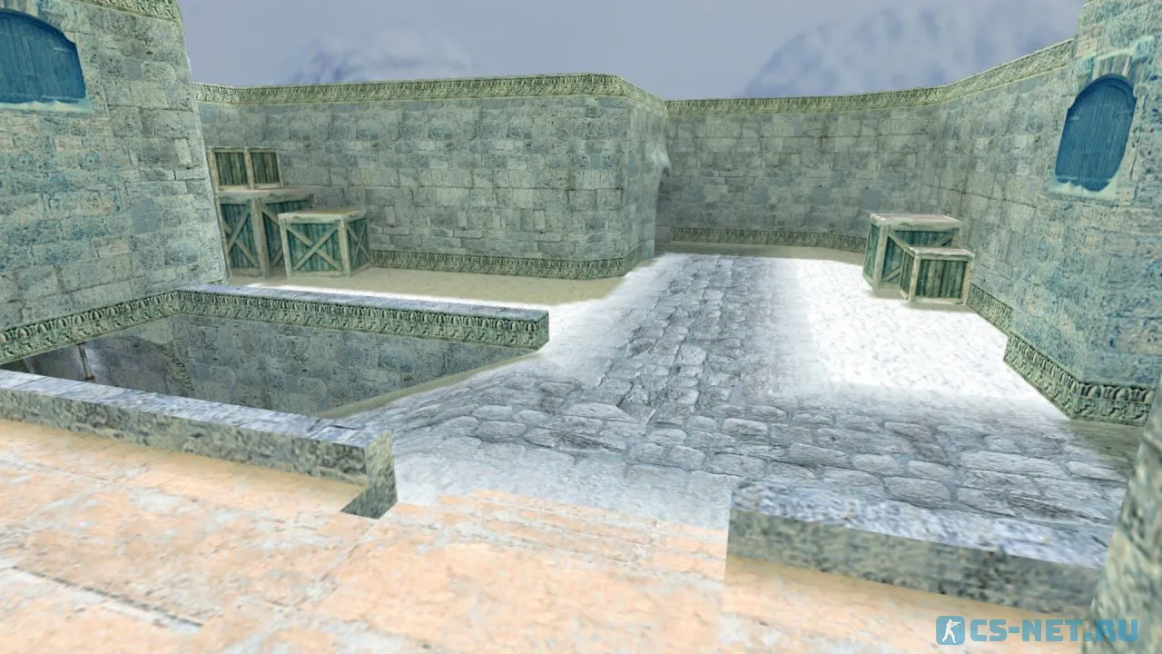 Карта «de_dust2_newyear» для CS 1.6 (скрин 7)