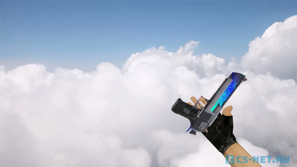 Модель «Deagle Overcharged Blue» для CS 1.6