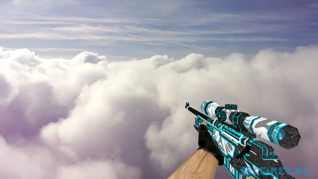 Модель «Стандартный AWP Снежный вихрь» для CS 1.6