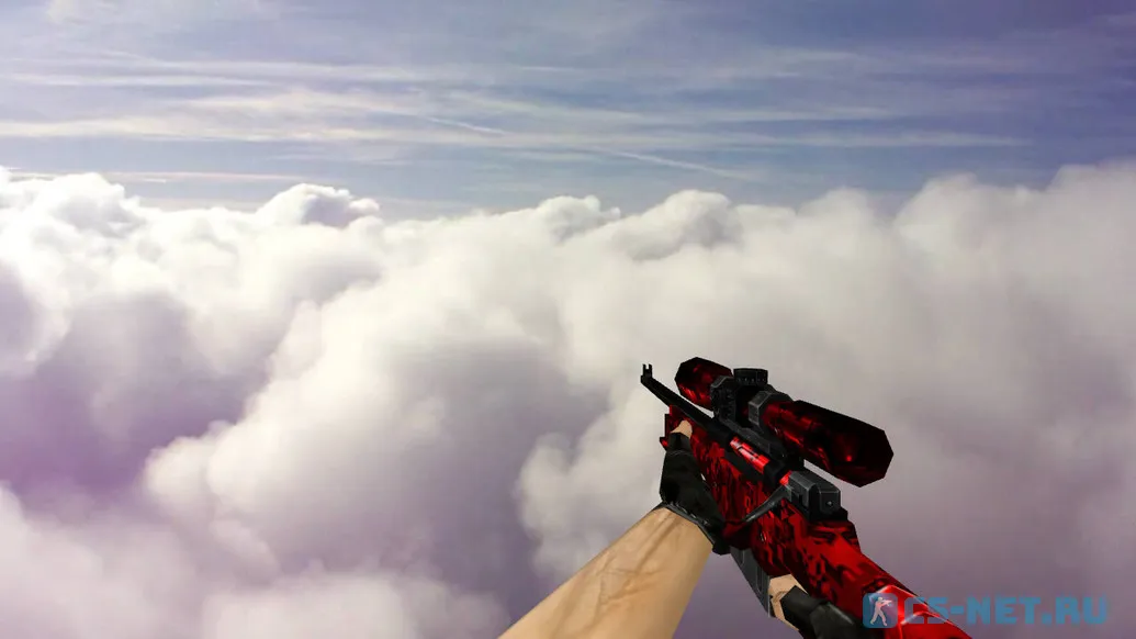 Модель «Default AWP Bloody Camo» для CS 1.6