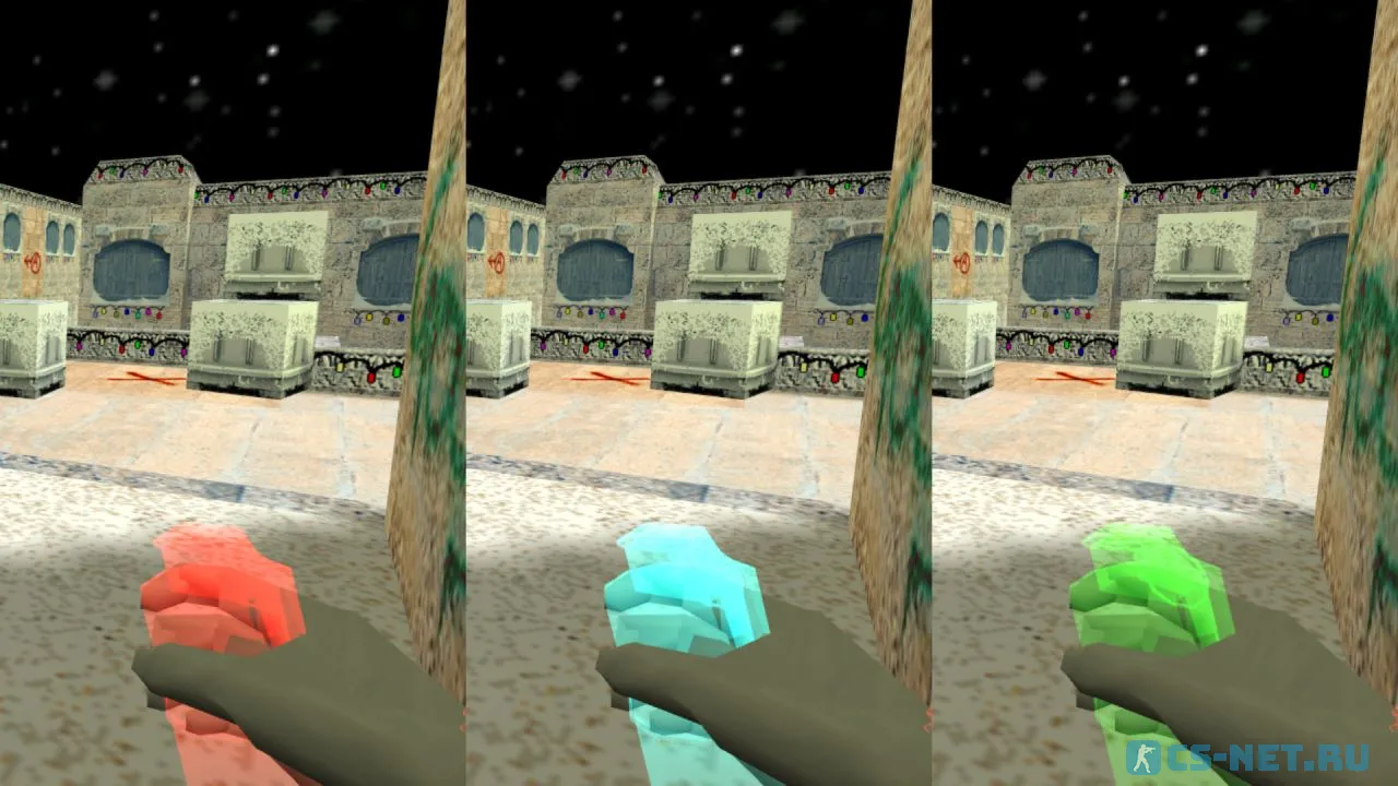 Counter-Strike 1.6 Kuraze New Year (гранаты)