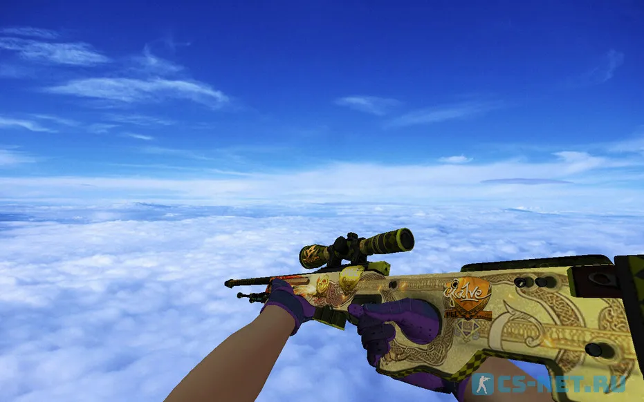 Модель «Сувенирный AWP | История о драконе» для CS 1.6