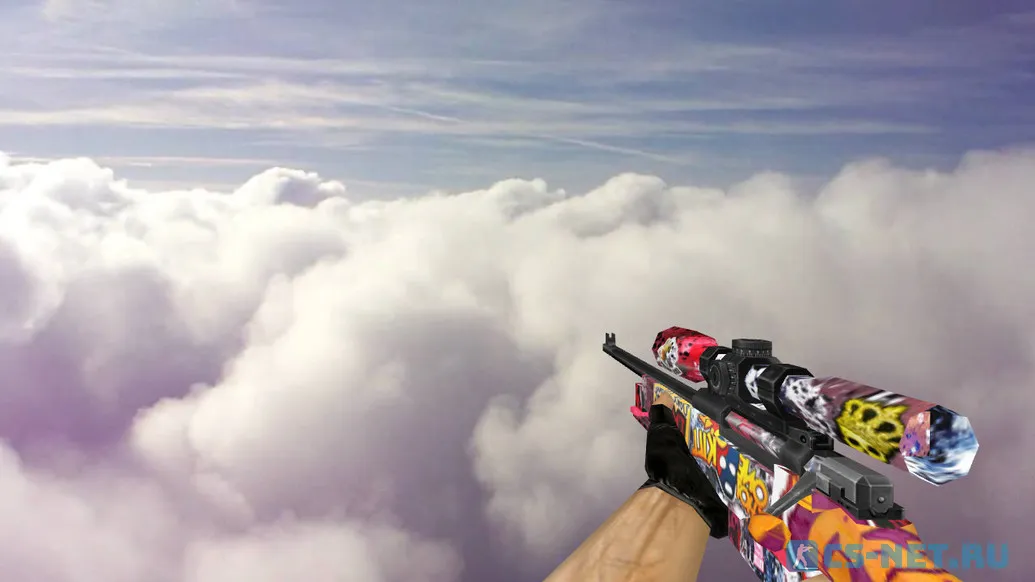 Модель «Default AWP Sticker» для CS 1.6