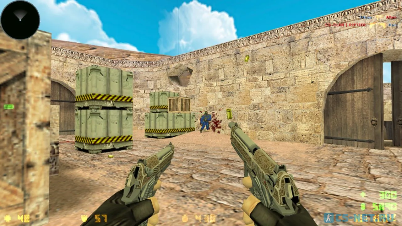 Counter-Strike 1.6 Хищные воды (Riptide) (скриншот 4)