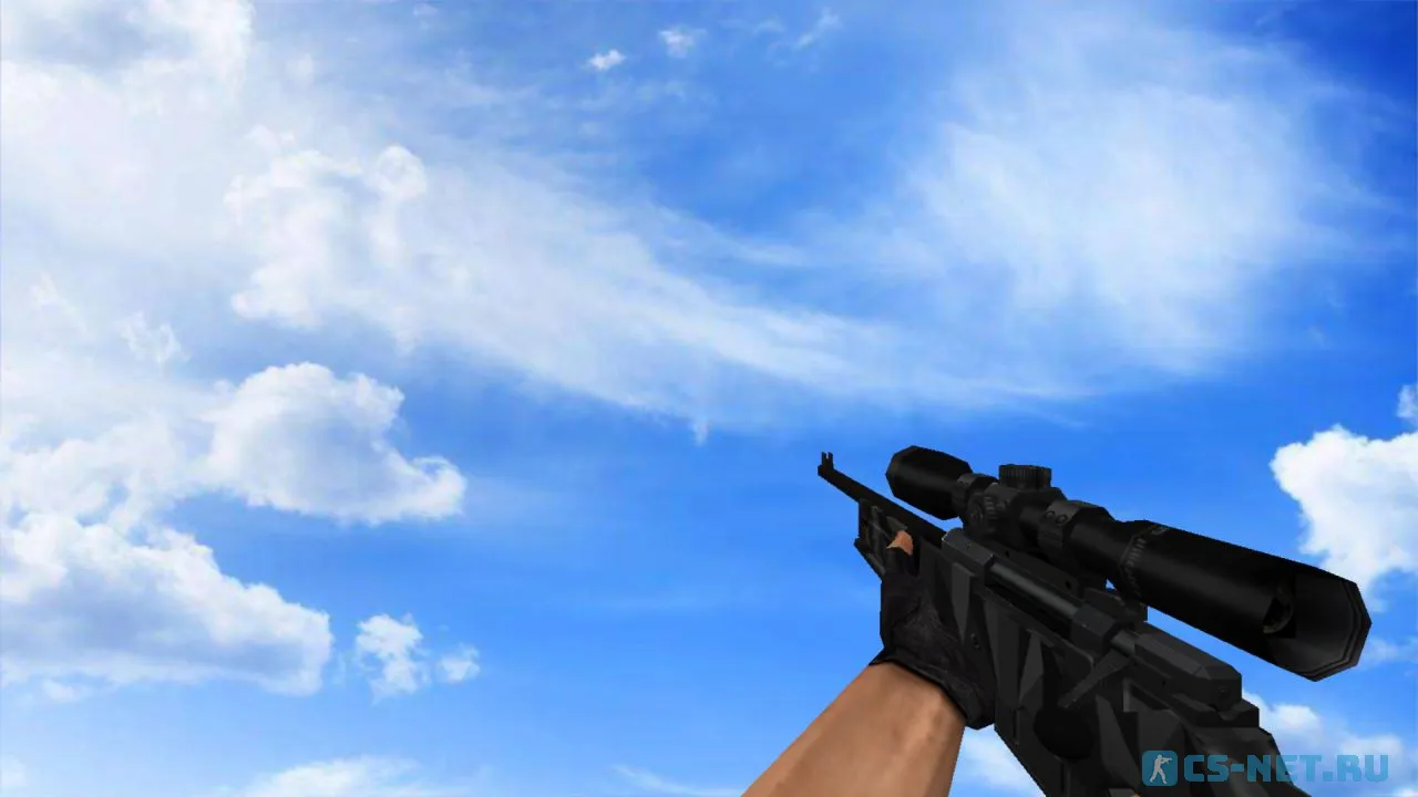 Модель «Default AWP | Графит» для CS 1.6