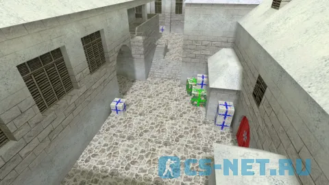 Карта «de_inferno_hns_xmas» для CS 1.6 (скрин 5)