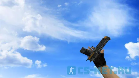 Модель «Deagle | Cyberwanderer Black» для CS 1.6