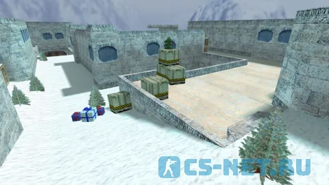 Карта «de_dust2_christmas» для CS 1.6 (скрин 5)