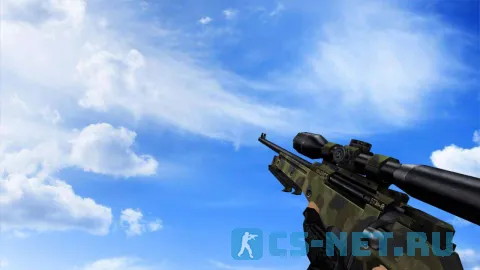 Модель «AWP Лесной камуфляж» для CS 1.6 (скрин 2)