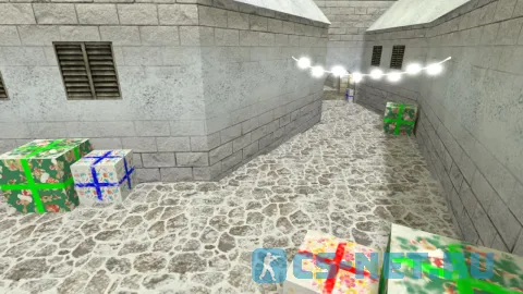 Карта «de_inferno_hns_xmas» для CS 1.6 (скрин 3)