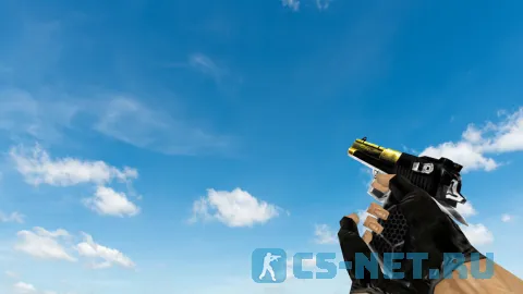 Модель «Deagle Shiny Black Gold» для CS 1.6 (скрин 2)
