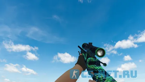 Модель «AWP Древесная гадюка» для CS 1.6 (скрин 3)