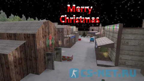 Карта «de_westwood_bigxmas» для CS 1.6