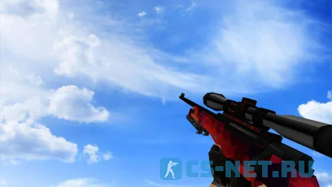 Модель «AWP Красная мозайка» для CS 1.6 (скрин 2)