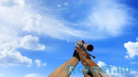 Модель «AWP | Пустынная гидра (Desert Hydra)» для CS 1.6 (скрин 4)