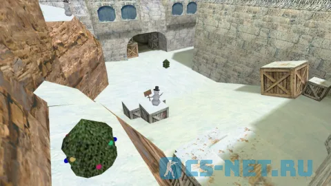 Карта «de_dust2_christmas2» для CS 1.6 (скрин 6)