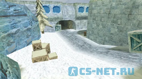 Карта «de_dust2_newyear» для CS 1.6 (скрин 4)