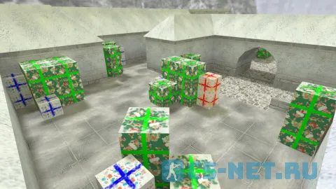 Карта «de_inferno_hns_xmas» для CS 1.6 (скрин 2)