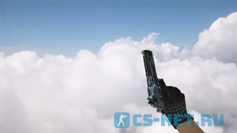Модель «Deagle Директива (blue gloves)» для CS 1.6 (скрин 2)