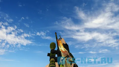Модель «AWP «Драгон лор» с наклейками» для CS 1.6 (скрин 2)