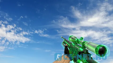 Модель «AWP Green Glass» для CS 1.6 (скрин 3)