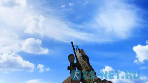 Модель «AWP | Бог червей» для CS 1.6 (скрин 2)