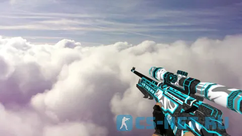 Модель «Стандартный AWP Снежный вихрь» для CS 1.6 (скрин 2)