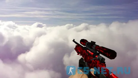 Модель «Default AWP Bloody Camo» для CS 1.6 (скрин 2)