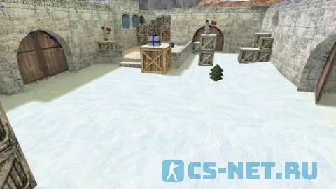 Карта «de_dust2_christmas2» для CS 1.6 (скрин 5)