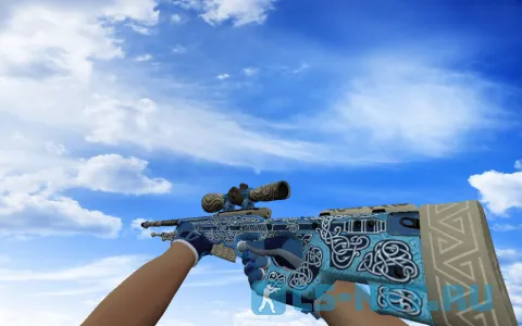 Модель «AWP | Гунгнир + спортивные перчатки Амфибия» для CS 1.6