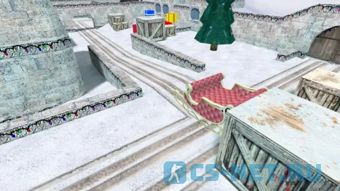 Карта «de_xmas_dust» для CS 1.6 (скрин 4)