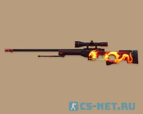 Модель «AWP Дикое пламя (Wildfire)» для CS 1.6