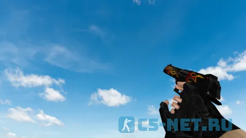 Модель «Deagle Flames» для CS 1.6 (скрин 2)