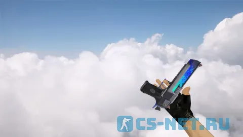 Модель «Deagle Overcharged Blue» для CS 1.6