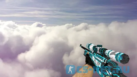 Модель «Стандартный AWP Снежный вихрь» для CS 1.6